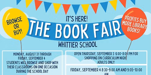 Whittier Book Fair