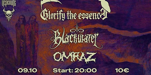 Glorify the Essence DEBUT SHOW with Blackwater & Omraz @ Old Skulls