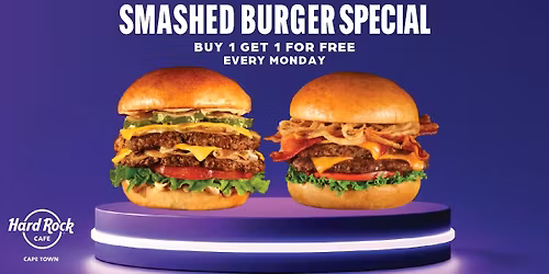 Smashed Burger Monday Special
