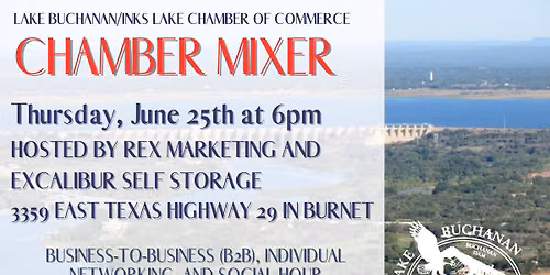 Lake Buchanan\/Inks Lake June Chamber Mixer
