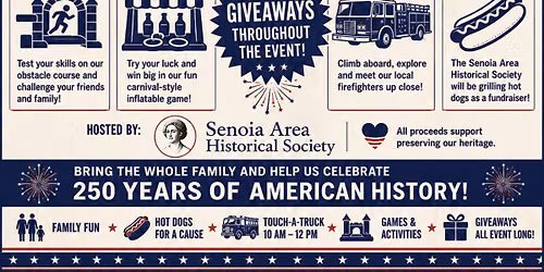 America 250 Family Fun Day at Seavy St Park!