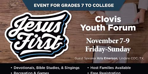 Clovis Youth Forum