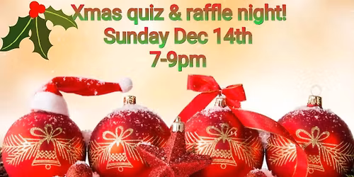 Christmas quiz in aid of M.I.N.D