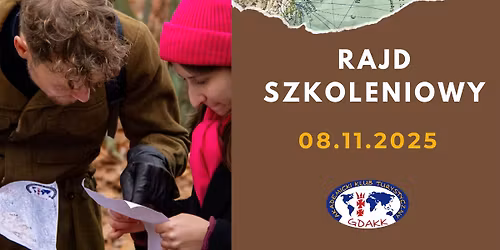 Rajd Szkoleniowy - nauka czytania map