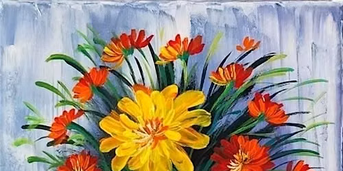 "Autumn Bouquet" Paint & Sip Party