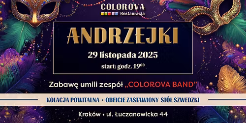 🎭 Andrzejki 2025 w Restauracji Colorova 🎶