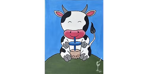 Boba Calf Cutie - Paint and Sip in Houston | Classpop!\u2122