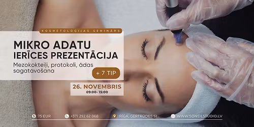 (7 TIP) Mikro adatu ier\u012bces prezent\u0101cija. Mezokoktei\u013ci, protokoli, \u0101das sagatavo\u0161ana