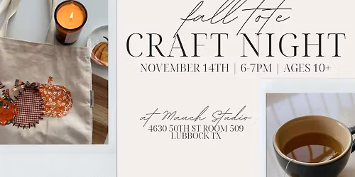 Fall Tote | Craft Night at Mauch Studio