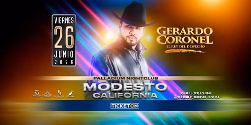 GERARDO CORONEL EN MODESTO