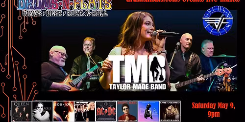Taylor Made Band Live at Drums N Flats