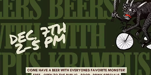 Beers with Krampus 
