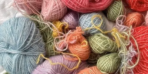 Crochet and Knit group at the dojo!