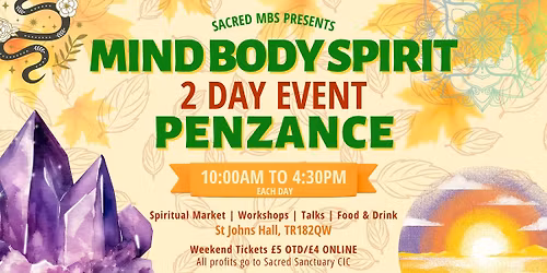 Penzance Mind Body Spirit Event | November 2025