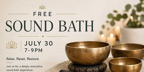 FREE Sound Bath