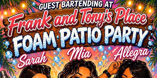 Mia\u2019s \ud83e\udee7 FOAM PATIO PARTY \ud83e\udee7 