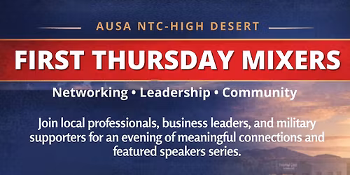 First Thursday Networking Mixer