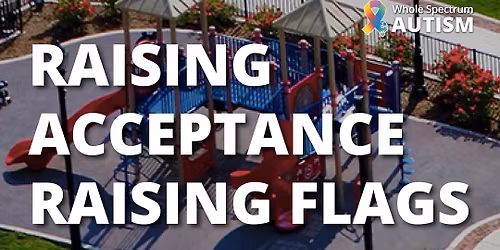 North Bergen Flag Raising for Autism Acceptance Month