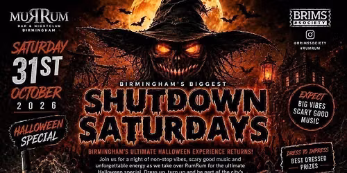 Birmingham\u2019s biggest Halloween shutdown is back\u2026 \ud83c\udf83\ud83d\udd25