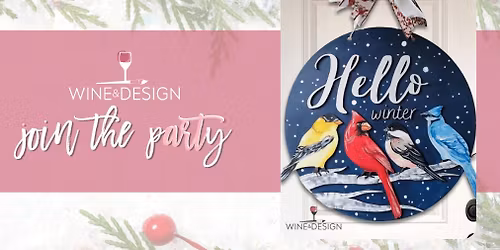 Hello Winter Door Hanger