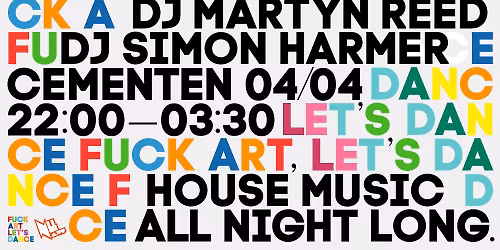 FUCK ART, LET`S DANCE \/\/ CEMENTEN