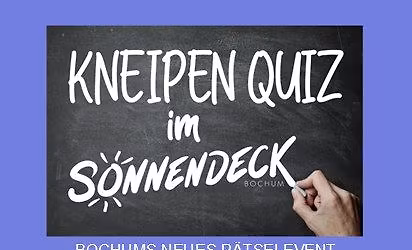 Kneipenquiz im Sonnendeck Bochum