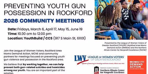 Preventing Youth Gun Violence in Rockford - March Meeting