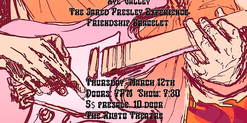 Rye Valley \/ The Jared Presley Experience \/ Friendship Bracelet