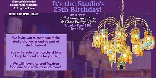 Studio Event: Studio's 25th Anniversary Party (3\/28)