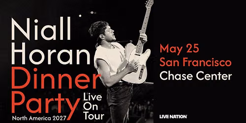 Niall Horan San Francisco Tickets