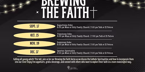 Brewing the Faith Young Adult Series: Catholic Spiritualities