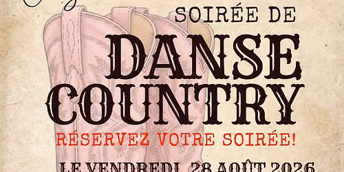 Soir\u00e9e de danse country
