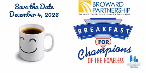 Breakfast for Champions of the Homeless
