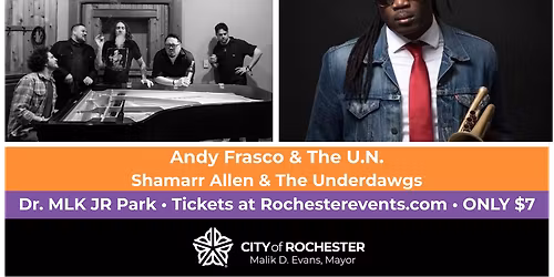 Andy Frasco at The Melody Event Center - The Get Down Music Venue