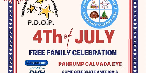 4th of July Free family fun celebration