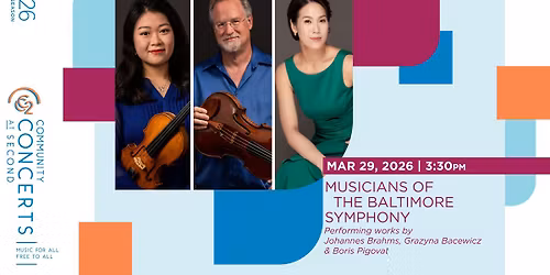 Musicians of the Baltimore Symphony - 3\/29\/26