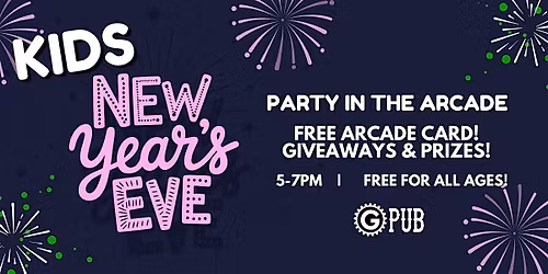 New Year's Eve Party in the Arcade!