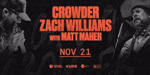 Crowder, Zach Williams, Matt Maher at Columbus Civic Center