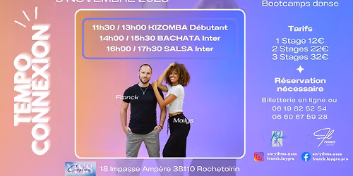 TEMPO CONNEXION - Bootcamps de danse - 08\/11\/2025