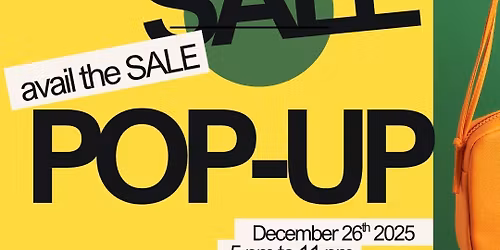 The Annual SALE Popup