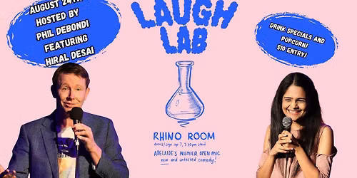 Phil De Bondi Hosts Laugh Lab ft. Hiral Desai