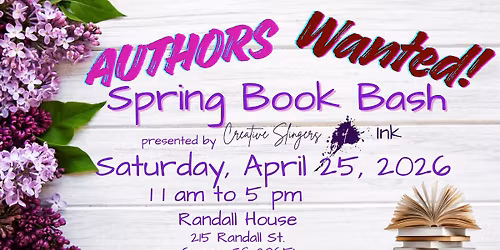Spring Book Bash