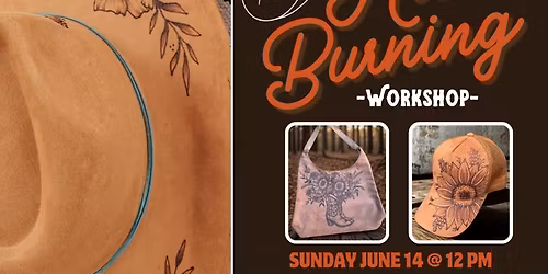 Hat or Tote Burning Workshop at Wild & Precious Collective