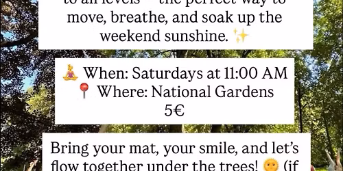 Saturday Morning Yoga