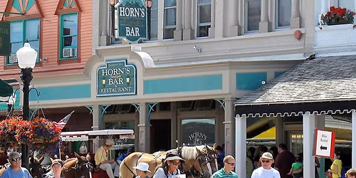 Life Theory at Horn's Bar on Mackinac Island!