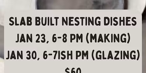 Slab Nesting Dishes