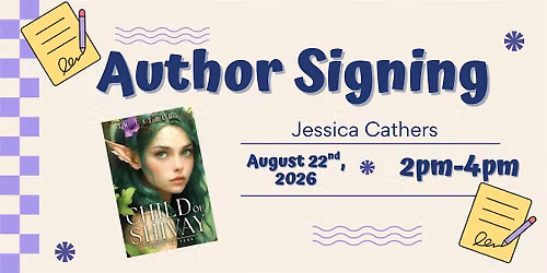 Jessica Cathers Signing