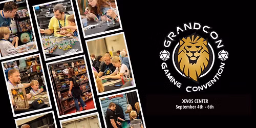 GrandCon Gaming Convention — Family fun in Grand Rapids, MI