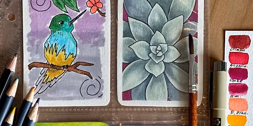 Artist Trading Card Mingle & Make