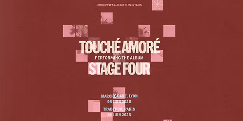 TOUCH\u00c9 AMOR\u00c9 | March\u00e9 Gare, Lyon - 8 juin 2026